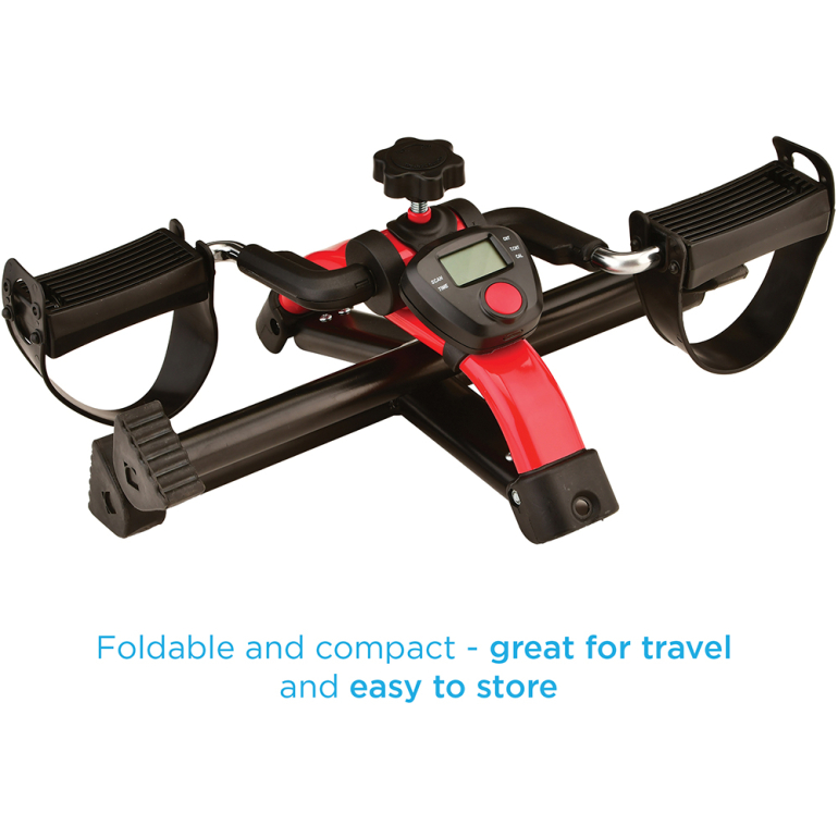 6002 NOVA Pedal Exerciser Digital Red folded