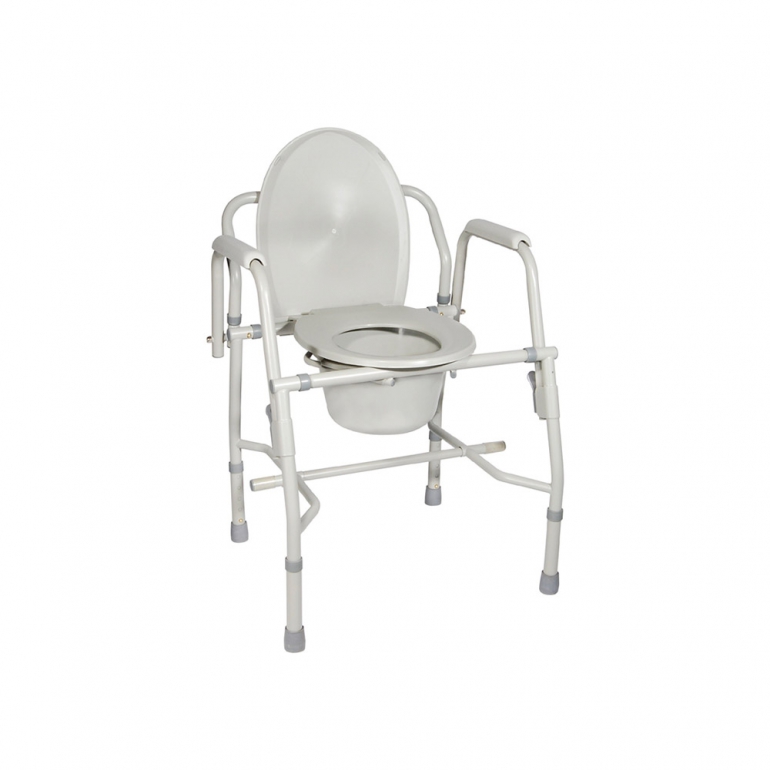 B3900 Steel Drop Arm Commode