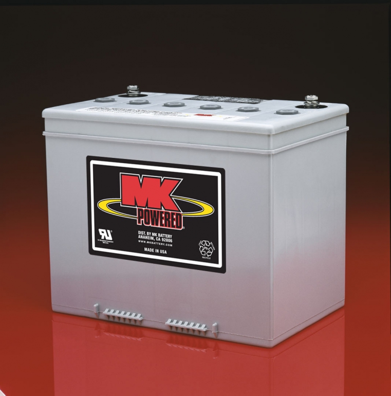 M24 SLD G FT 12 Volt 73.6 AMP Flat Top Sealed Gel MK Battery