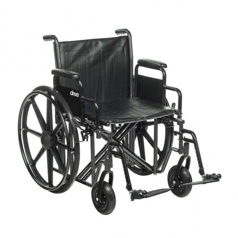 STD22ECDDASF Bariatric Sentra Heavy Duty Wheelchair