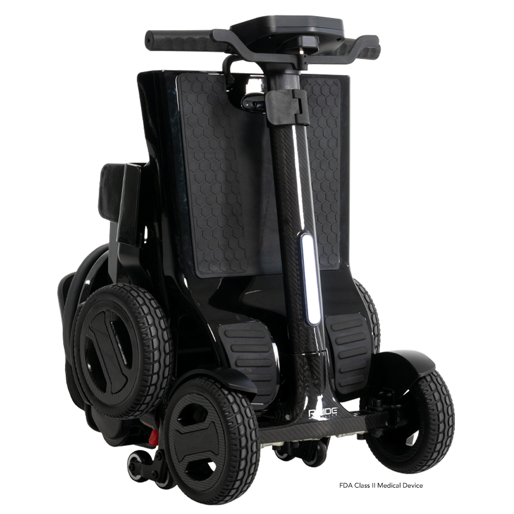 SC25M Pride GoGo Carbon Folded Travel Scooter Folded SC25M Pride GoGo Carbon Folded Travel Scooter Folded