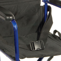 ATC19 Aluminum Transport Chair Blue thumbnail